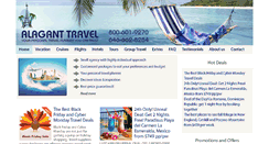 Desktop Screenshot of alagant-travel.com